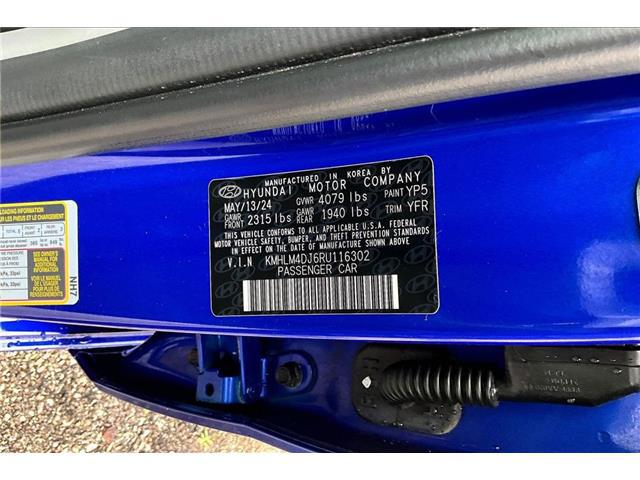 2024 Hyundai Elantra Hybrid Blue