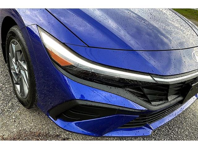 2024 Hyundai Elantra Hybrid Blue