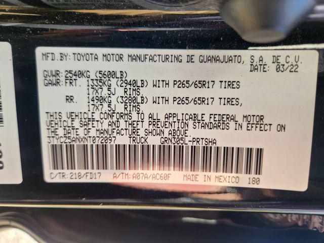 2022 Toyota Tacoma TRD Sport