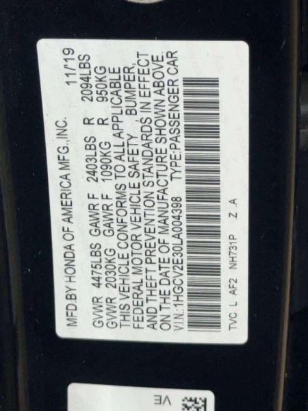 2020 Honda Accord Sport 2.0T