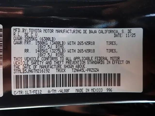 2026 Toyota Tacoma TRD Sport