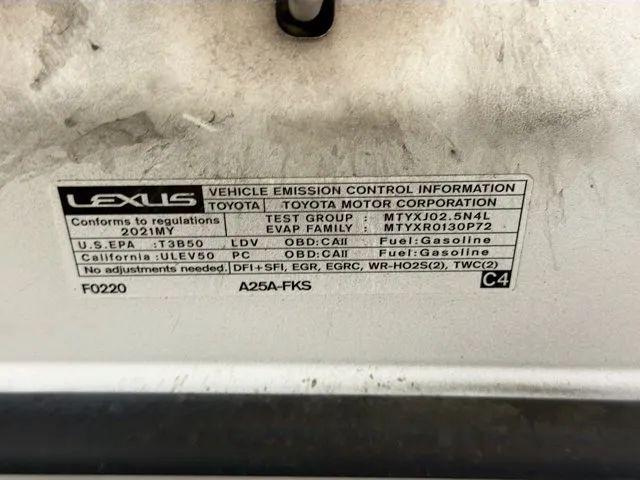 2021 Lexus ES 250 250