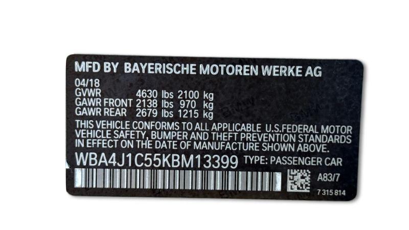 2019 BMW 430i Gran Coupe 430i