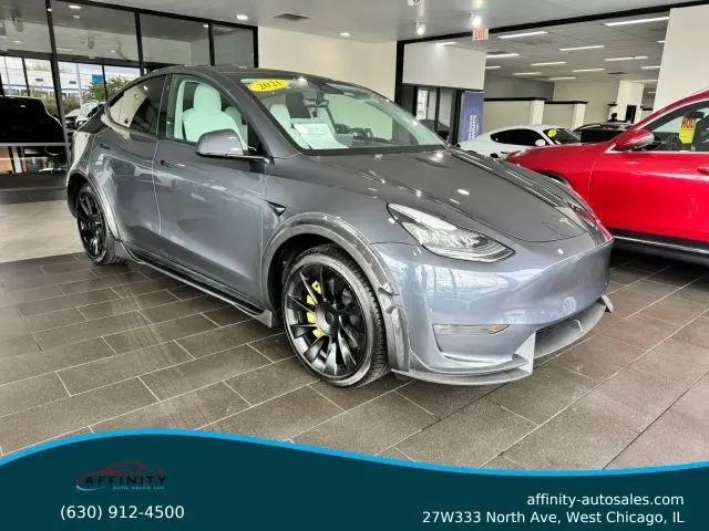 2021 Tesla Model Y Long Range Dual Motor All-Wheel Drive for sale in West Chicago, IL