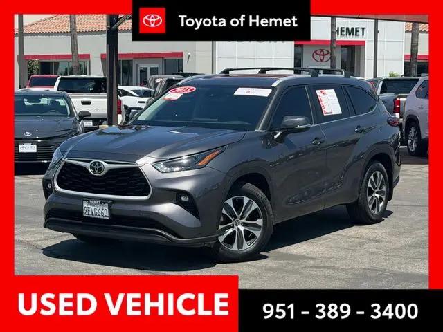 2023 Toyota Highlander XLE for sale in Hemet, CA