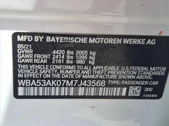 2021 BMW Coupe sDrive