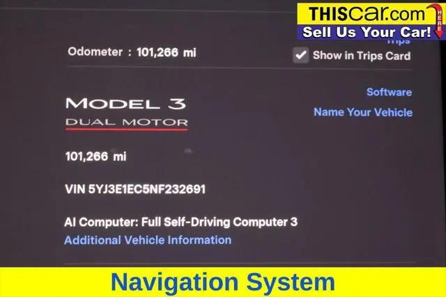 2022 Tesla Model 3 Performance Dual Motor All-Wheel Drive