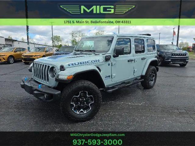 2023 Jeep Wrangler 4xe Rubicon 4x4 for sale in Bellefontaine, OH