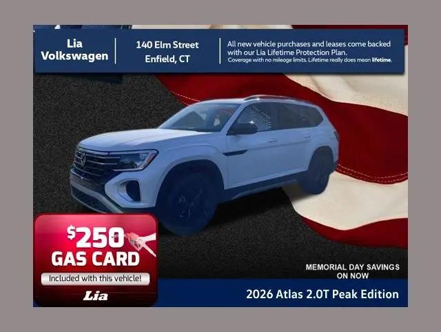 2026 Volkswagen Atlas Peak Edition for sale in Enfield, CT
