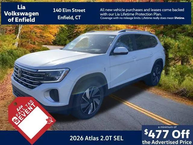 2026 Volkswagen Atlas SEL for sale in Enfield, CT