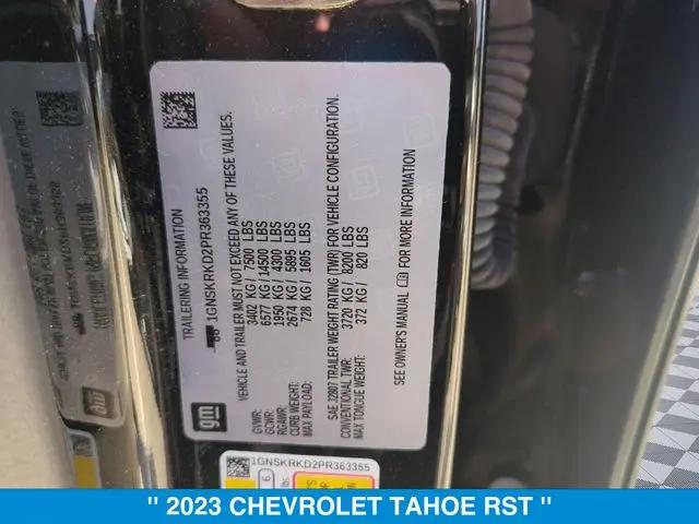 2023 Chevrolet Tahoe 4WD RST