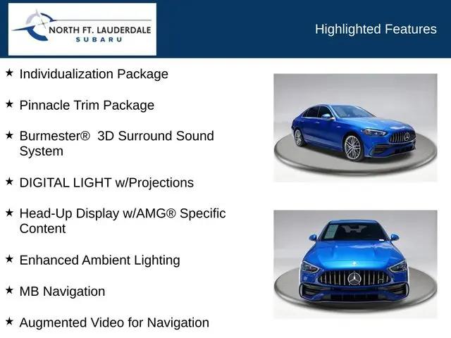 2024 Mercedes-Benz AMG C 43 4MATIC