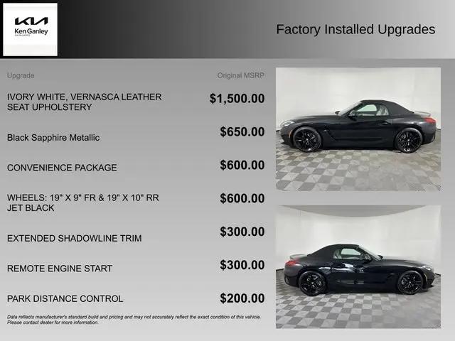 2026 BMW Z4 sDrive30i