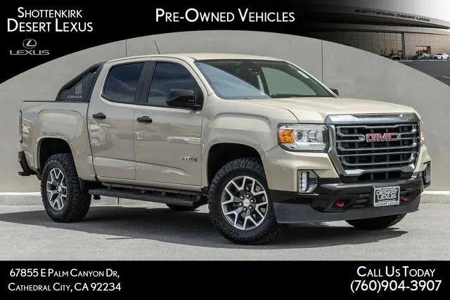 2021 GMC Canyon 4WD Crew Cab Short Box AT4 - Leather for sale in Cathedral City, CA