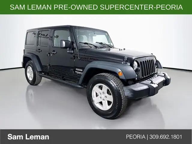 2015 Jeep Wrangler Unlimited Sport for sale in Peoria, IL