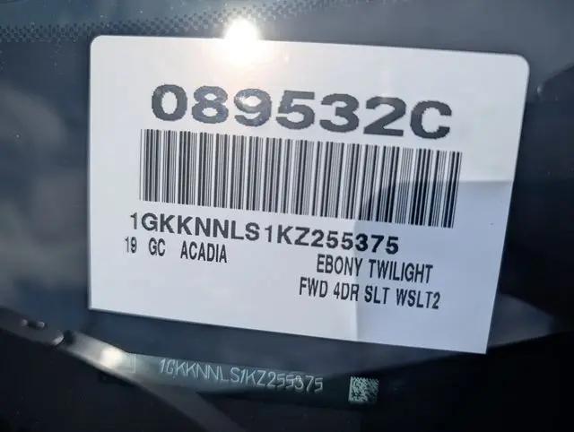 2019 GMC Acadia SLT-2