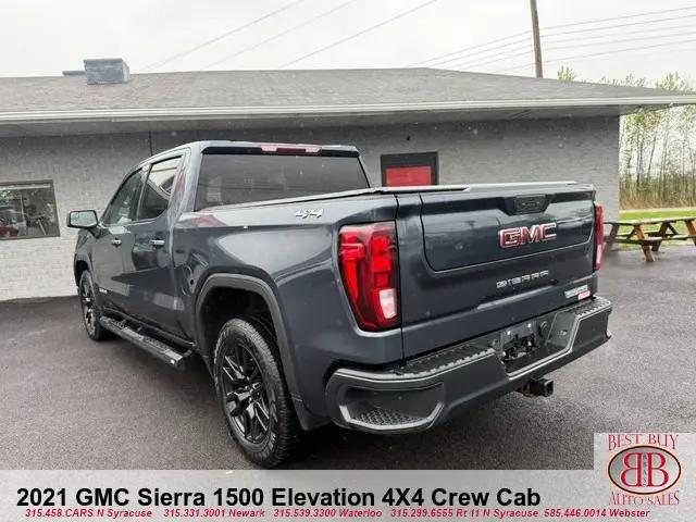 2021 GMC Sierra 1500 4WD Crew Cab Short Box Elevation