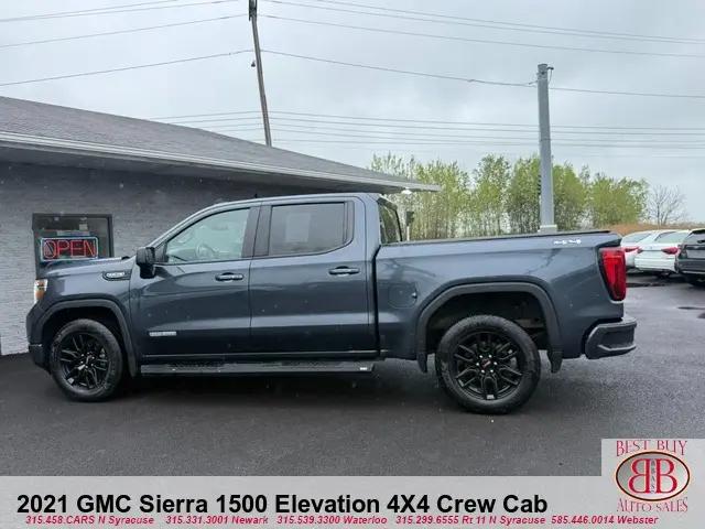 2021 GMC Sierra 1500 4WD Crew Cab Short Box Elevation