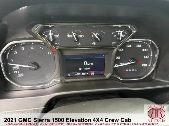 2021 GMC Sierra 1500 4WD Crew Cab Short Box Elevation