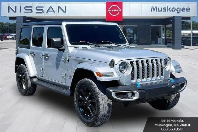 2022 Jeep Wrangler 4xe Unlimited Sahara 4x4 for sale in Muskogee, OK