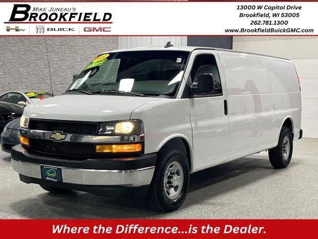 2021 Chevrolet Express Cargo Van RWD 3500 Extended Wheelbase WT for sale in Brookfield, WI
