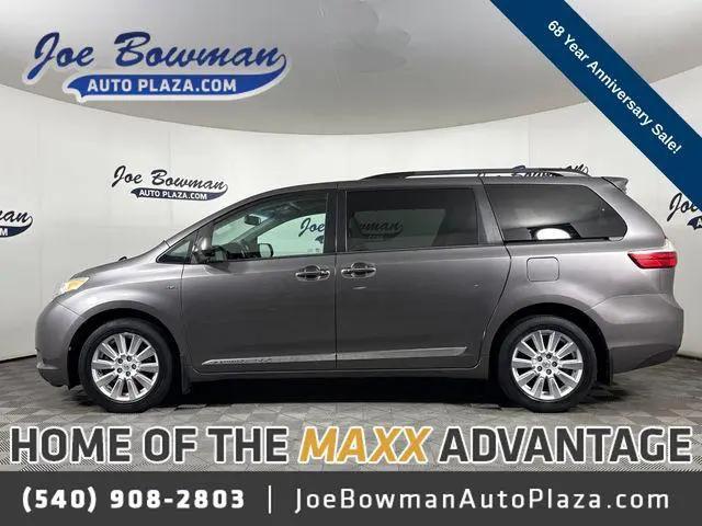 2017 Toyota Sienna XLE 7 Passenger for sale in Harrisonburg, VA