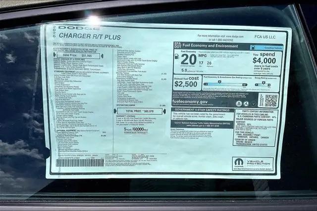 2026 Dodge Charger R/T Plus 4-Door AWD