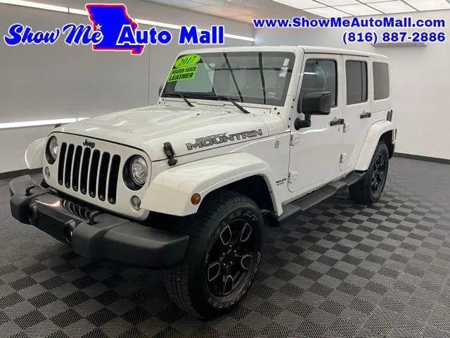 2017 Jeep Wrangler Unlimited Smoky Mountain 4x4 for sale in Harrisonville, MO