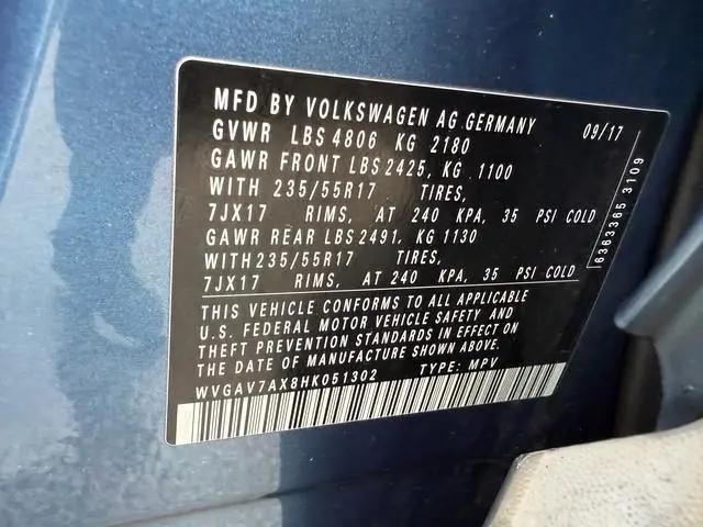 2017 Volkswagen Tiguan 2.0T S