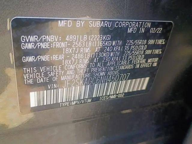 2022 Subaru Forester Sport