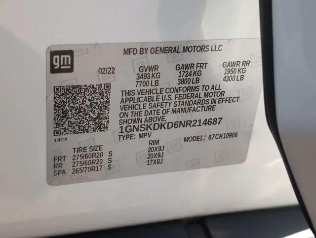 2022 Chevrolet Suburban 4WD Z71