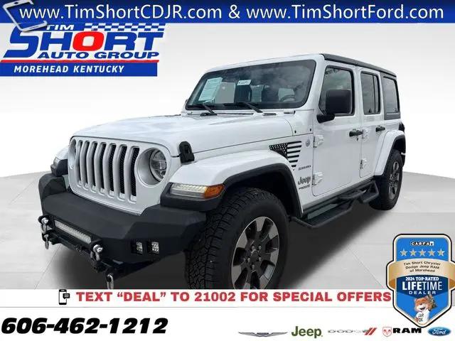 2018 Jeep Wrangler Unlimited Sahara 4x4 for sale in Morehead, KY