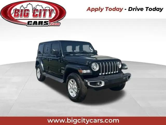 2021 Jeep Wrangler Sahara 4x4 for sale in Fort Wayne, IN
