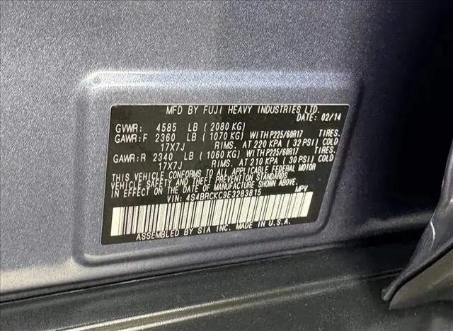 2014 Subaru Outback 2.5i Limited