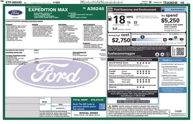 2026 Ford Expedition Max Active MAX for sale in Clearwater, FL