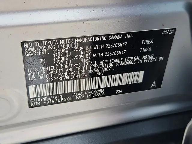 2020 Toyota RAV4 XLE