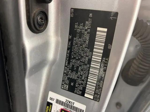 2008 Toyota Tundra SR5 5.7L V8