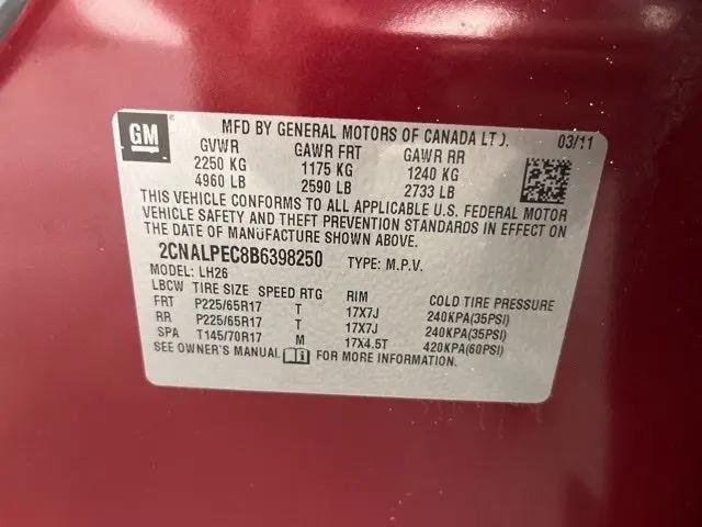 2011 Chevrolet Equinox 2LT