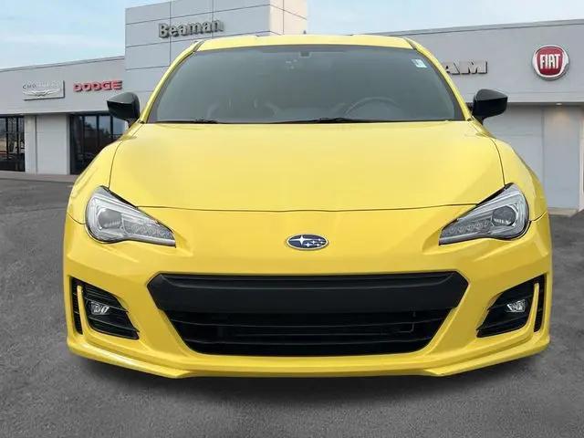 2017 Subaru BRZ Series. Yellow