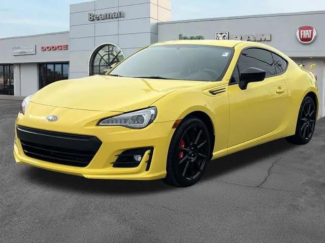 2017 Subaru BRZ Series. Yellow