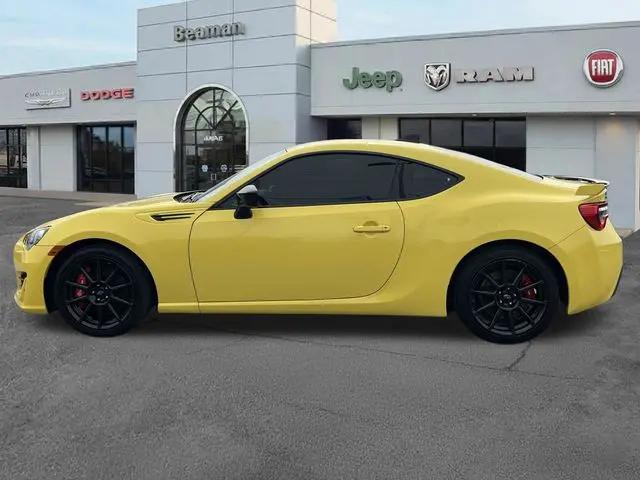 2017 Subaru BRZ Series. Yellow