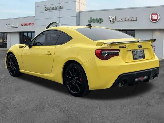 2017 Subaru BRZ Series. Yellow
