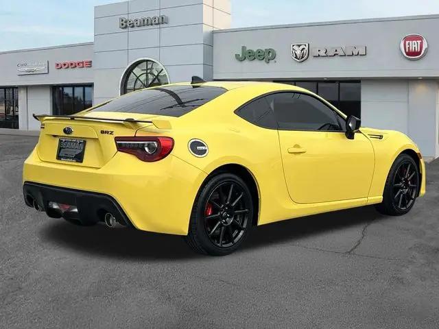 2017 Subaru BRZ Series. Yellow