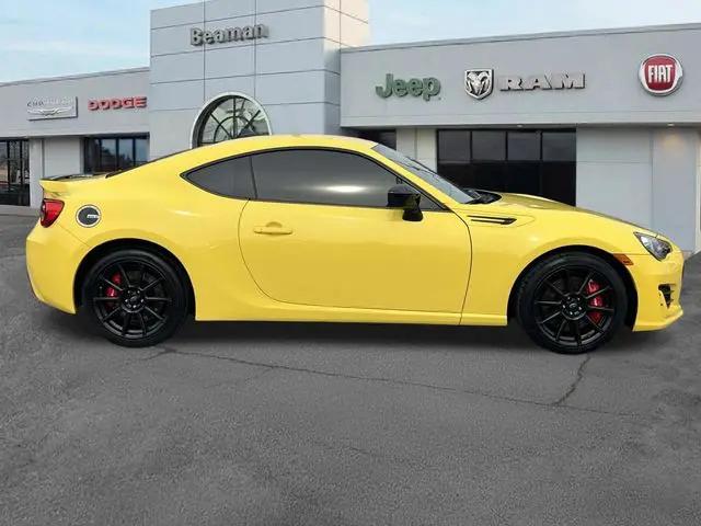 2017 Subaru BRZ Series. Yellow