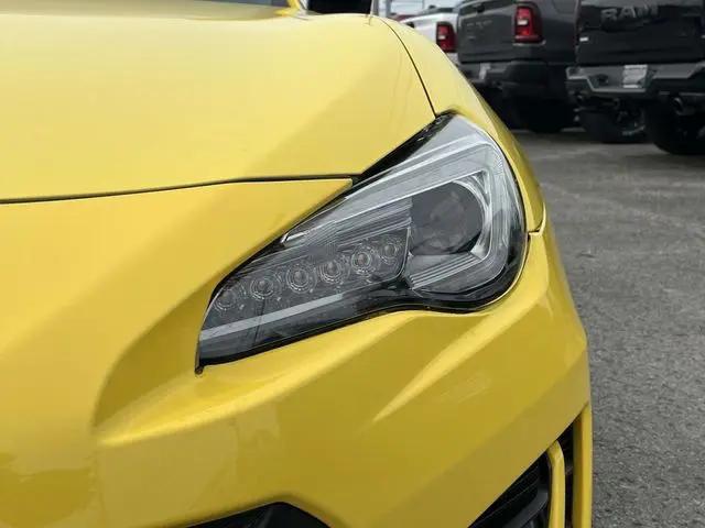 2017 Subaru BRZ Series. Yellow