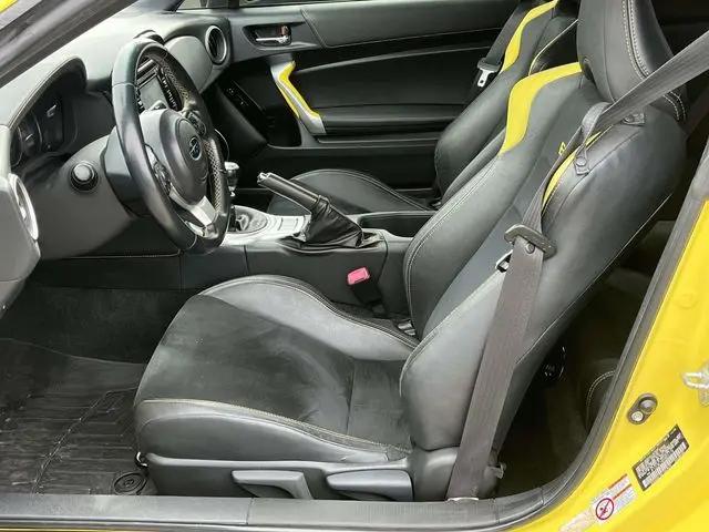 2017 Subaru BRZ Series. Yellow