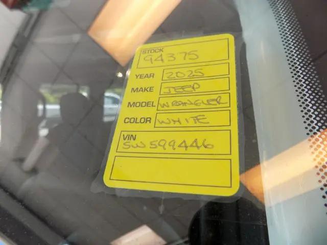 2025 Jeep Wrangler 4xe Sahara 4xe