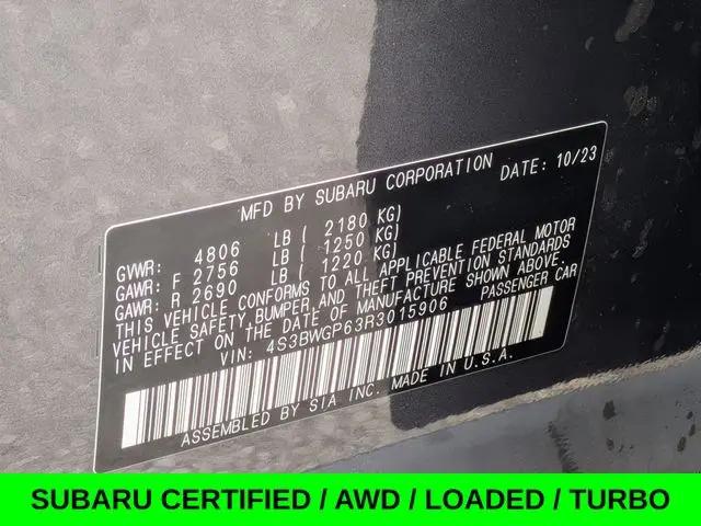 2024 Subaru Legacy Touring XT