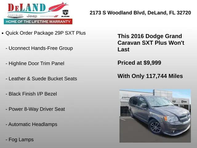 2016 Dodge Grand Caravan SXT