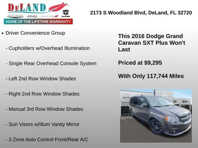 2016 Dodge Grand Caravan SXT